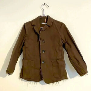 Makie kids cotton 4Y brown blazer. Perfect condition.